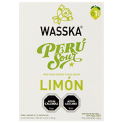 Base Pisco Sour Wasska Mix Sour Sabor Limón 125 g