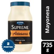 Mayonesa Hellmann's Supreme Artesana 735 g