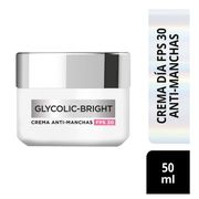 Crema Día Loreal Glycolic Bright Anti-Manchas FPS 30 - 50 ml