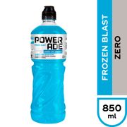 Bebida Isotónica Powerade Frozen Blast Zero 850 ml