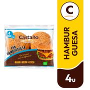 Pan Hamburguesa Castaño 230 g 4 un.