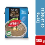 Crema de Lentejas Wasil Receta Casera 380 g