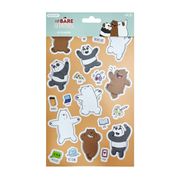 Set 2 Hojas de Stickers We Bare Bears