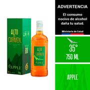 Pisco Alto del Carmen Apple 35° 750 cc