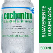 Agua Cachantun Light Gas 600 ml