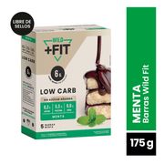 Barra Menta Chocolate Wild Fit  Low Carb 5 un. 175 g