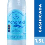 Agua Manantial Con Gas 1.5 L