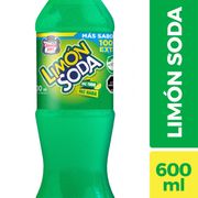 Bebida Gaseosa Limón Soda 600 ml