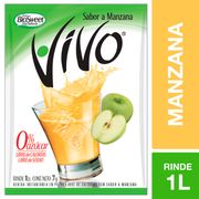 Jugo Vivo Manzana Con Sucralosa Sobre 7 g