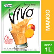 Jugo Vivo Mango Con Sucralosa Sobre 7 g