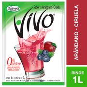 Jugo Vivo Equilibrio Arándano-Ciruela Light Sobre 7 g