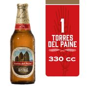 Cerveza Austral Torres del Paine Lager 6.1° 330 cc