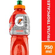 Bebida Isotónica Gatorade Frutas Tropicales Tapa Deportiva 750 cc