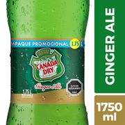 Bebida Canada Dry Ginger Ale 1.75 L