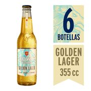 Pack 6 un. Cerveza Royal Guard Golden Lager 4.5° 355 cc