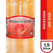 Agua Saborizada Benedictino Manzana 1.5 L