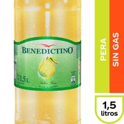 Agua Saborizada Benedictino Pera 1.5 L