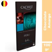 Chocolate Amargo Cachet 64% Cacao 100 g