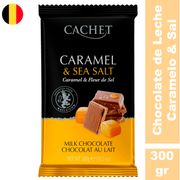 Chocolate de Leche Cachet Caramelo Con Sal 300 g