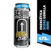 Bebida Energética Score Gorilla Zero 473 cc