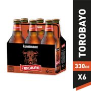 Pack 6 un. Cerveza Kunstmann Torobayo Pale Ale 5.0° 330 cc