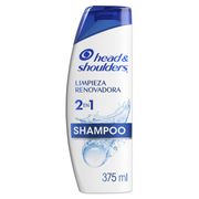 Shampoo Head & Shoulders Limpieza Renovadora 2En1 375 ml