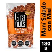 Maní Salado con Miel Granuts 130 g