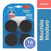 Pastilla para Estanque Inodoro Pato Purific 120 g 4 un.