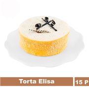 Torta Panqueque, Crema Naranja, Manjar y Almendras