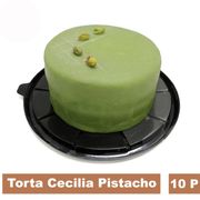 Torta Panqueque, Truffa, Pistacho y Mazapán