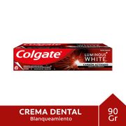 Pasta Dental Colgate Luminous White Carbón Activado 90 g