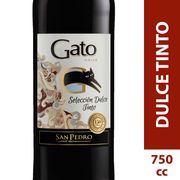 Cóctel de Vino Gato Selección Dulce Tinto 750 cc