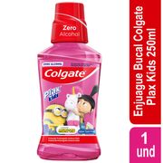 Enjuague Bucal Colgate Plax Minions 250 ml