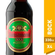 Pack 4 un. Cerveza Kunstmann Bock 5.3° 330 cc