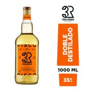 Pisco 3R Doble Destilado 35° 1 L