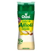 Salsa de Ajo y Aceite Chovi Tipo Allioli Envase Flexible 250 ml