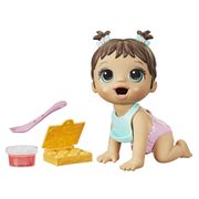 Muñeca Baby Alive Hora de Comer Cabello Castaño