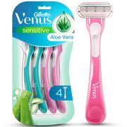 Máquina Depiladora Venus Sensitive Mujer Desechable 4 un.