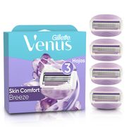 Repuestos Máquina de Afeitar Venus Skin Comfort Breeze 4 un.