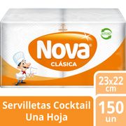 Servilleta Nova Clásica Cóctel 150 un.