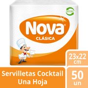 Servilleta Nova Clásica Cóctel 50 un.