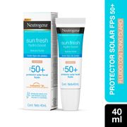 Protector Solar Neutrogena Sun Fresh FPS 50 Tono Claro 40 ml