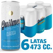 Pack 6 un. Cerveza Quilmes Lager 4.9° 473 cc