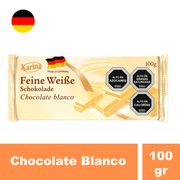 Chocolate Blanco Chocolate Karina  100 g