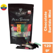 Chocolate Amargo Mini barras Pacari Orgánico Surtido Mini 120 g