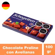 Chocolate de Leche Schogetten Praliné Con Nuez 100 g