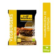 Hamburguesa de Lentejas VegMonkey 100 g