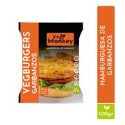 Hamburguesa de Garbanzos VegMonkey 100 g