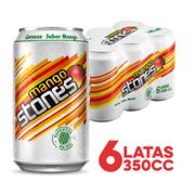 Pack 6 un. Cerveza Stones Mango Fruit Beer 2.5° 350 cc