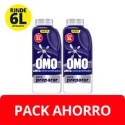 Pack 2 un. Detergente para Preparar Omo 500 ml